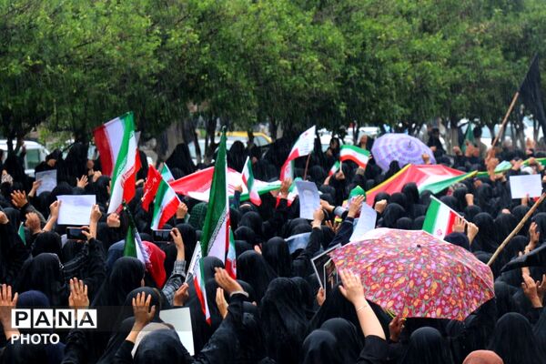 حماسه حضور روز قدس در ممسنی
