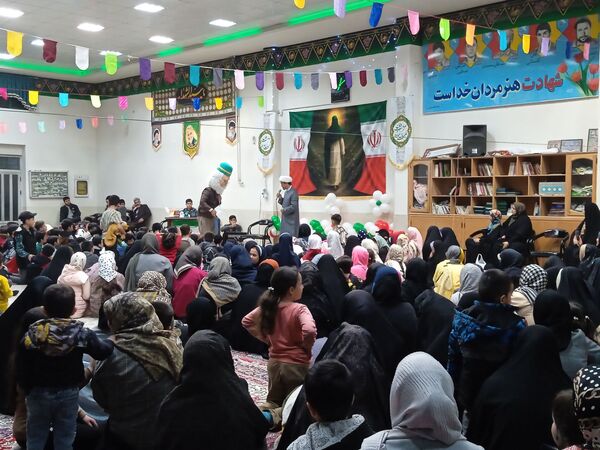 جشن ولادت صاحب زمان در مسجد چهارده معصوم الغدیر
