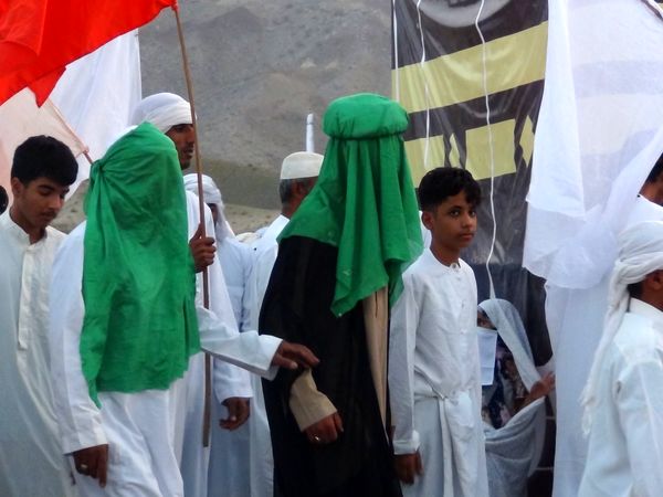بازسازی واقعه عظیم «غدیر خم» در شهرستان بشاگرد 