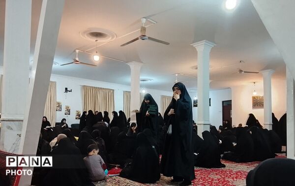 مراسم هفتم شهید یاسر زروندی در مسجد امام حسین (ع) 