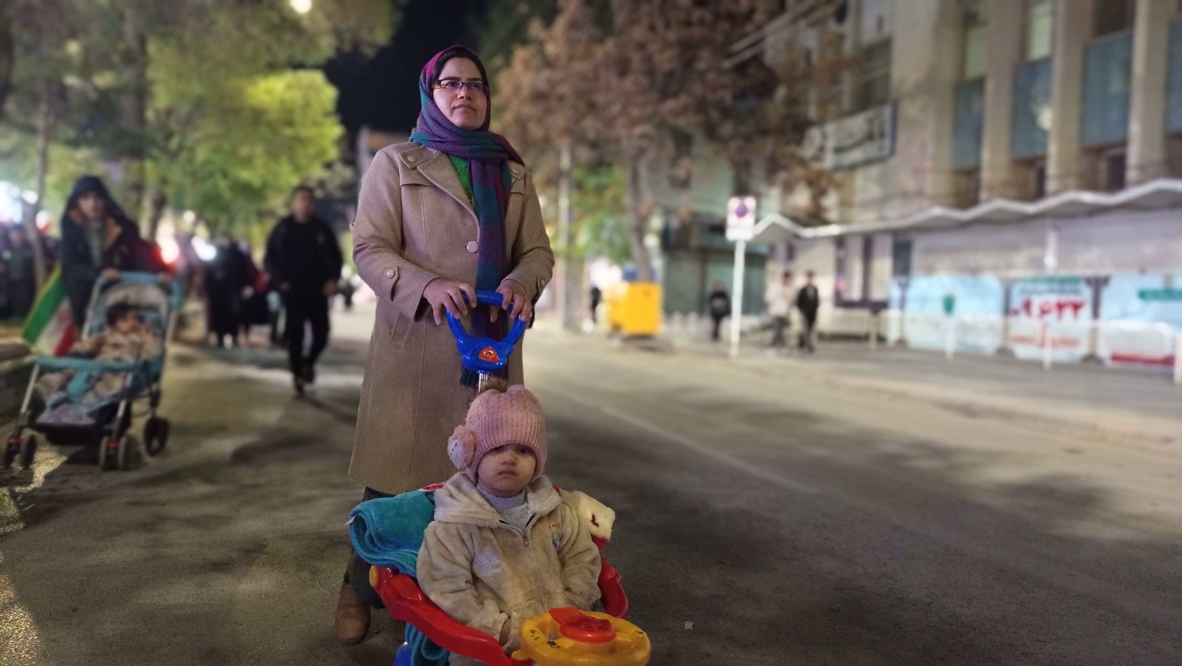 شبی دیگر از حماسه خیابان در بروجرد 