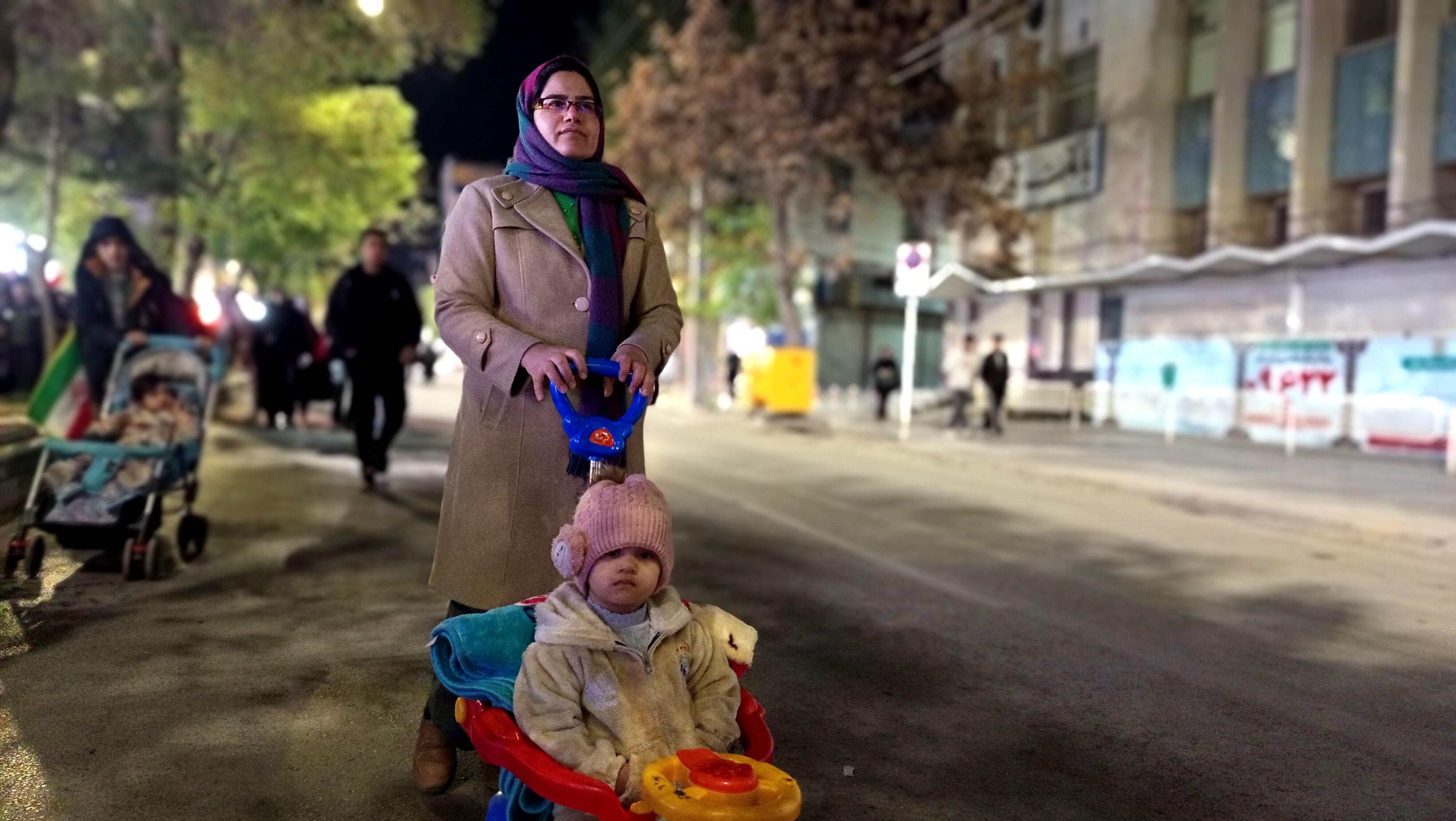 شبی دیگر از حماسه خیابان در بروجرد 