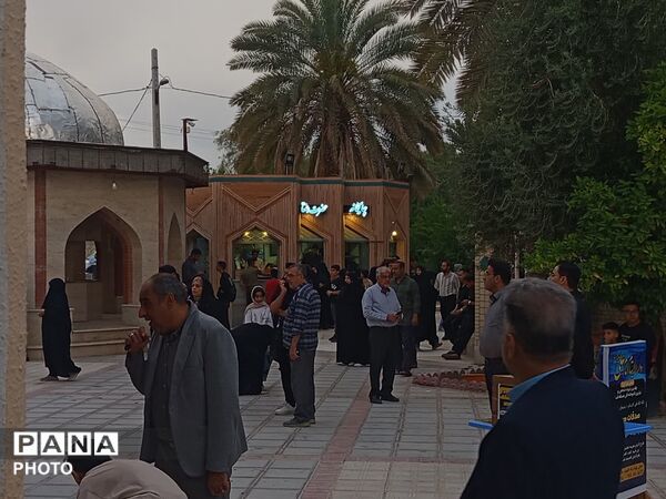 چهلمین روز از شهادت شهدای دادگستری شهرستان لارستان 