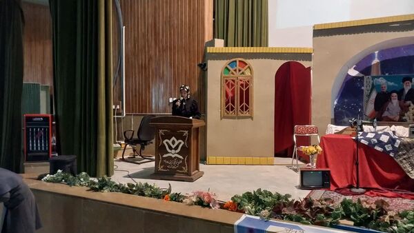 مراسم جشن نیمه شعبان توسط هنرجویان هنرستان فاطمه الزهرا (س)