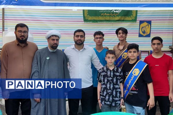 برپایی موکب انصار المهدی(عج) به‌مناسبت عید غدیر