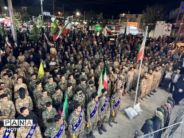 تجمع حماسی مردم انقلابی شهرستان بهار