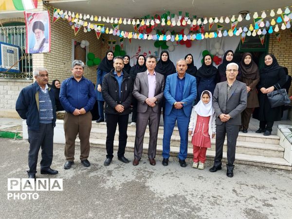 نمایشگاه «طرح بوم» در مدرسه بهادر صمدی