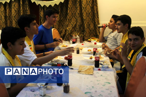 روز آخر و اختتامیه دوازدهمین پیش اردوی ملی پیشتازان پسر در زنجان 