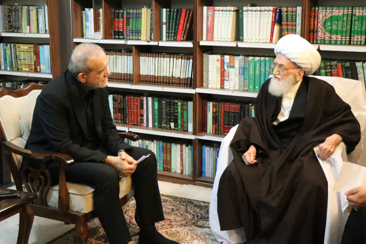 آیت الله نوری همدانی: از رئیس جمهور حمایت می کنیم/ ایجاد اختلاف به ضرر جریان انقلاب است
