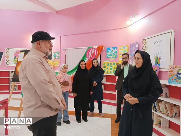 بازدید معاونت فرهنگی کل کانون های کشور از کانون پرورش فکری کودکان و نوجوانان شهرستان فارسان 