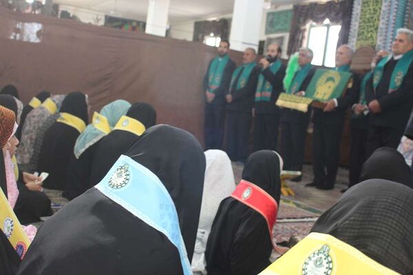 اعتکاف دانش‌آموزی در شهر کرمان