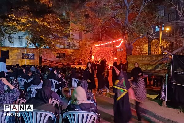 عزاداری محرم الحرام در دل تجمعات مردمی