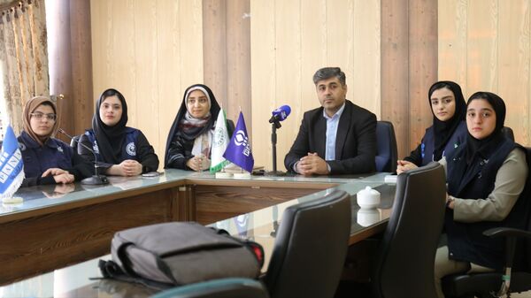 لحظاتی در نشست برخط دانش‌آموز خبرنگاران پانا آذربایجان شرقی با سخنگوی دولت