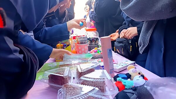 بازارچه کار و فناوری در دبیرستان کوثر فرهنگیان