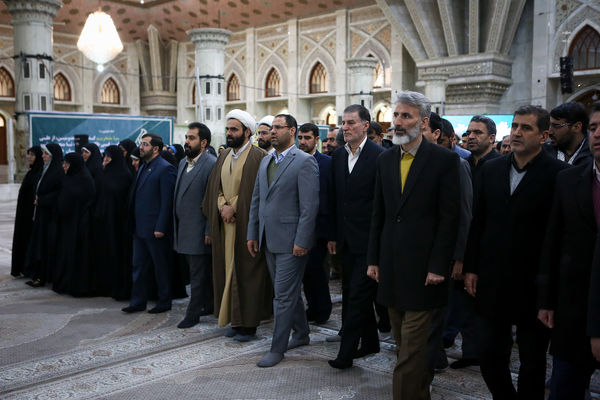 مراسم تجدید میثاق شورای معاونان آموزش و پرورش با آرمان‌های امام راحل (ره)