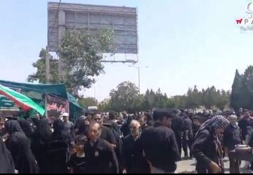 پای در رکاب عشق حسینی؛ جلوه هایی ماندگار از پیاده‌روی جاماندگان اربعین در شاهرود