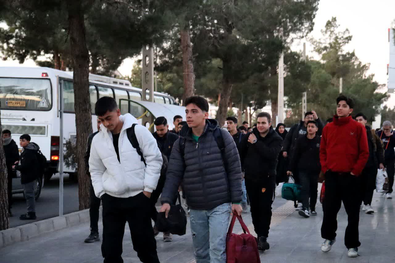 اعزام کاروان راهیان نور دانش‌آموزی شهرستان دامغان  