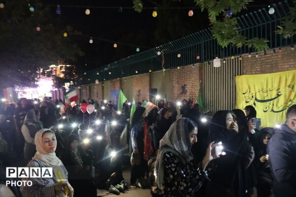 جشن عید غدیر در فلکه حافظ 