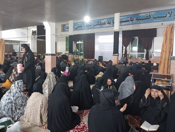 مراسم شب قدر در شهر تیتکانلو 