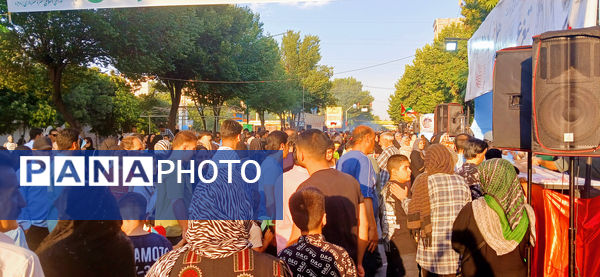 مردم غیور بروجرد در عید غدیر صدای وحدت و مقاومت در برابر اسرائیل جنایت کار