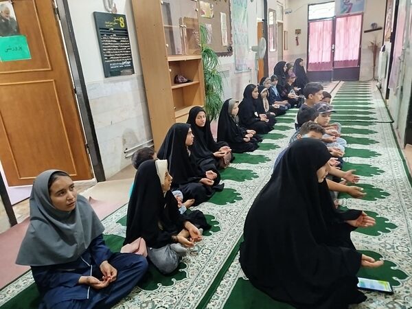 قرائت زیارت عاشورا در کانون شهید توافقی فاروج