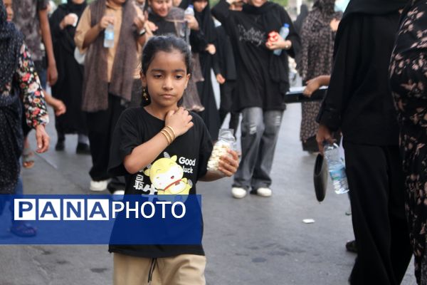 موکب‌ عشاق‌الحسین سازمان دانش‌آموزی، میزبان جاماندگان اربعین حسینی در هرمزگان