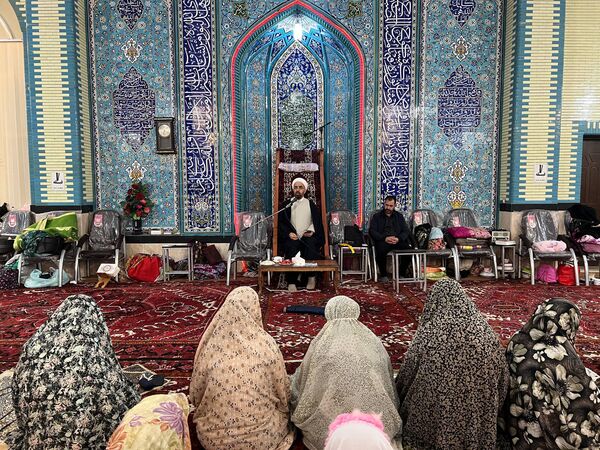 اعتکاف دانش‌آموزی مسجد امیرالمومنین صوفیان