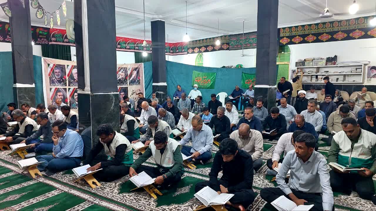 محفل انس با قرآن کریم در رودان