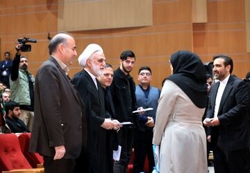 حضور رئیس قوه قضاییه در جمع دانشجویان دانشگاه زنجان
