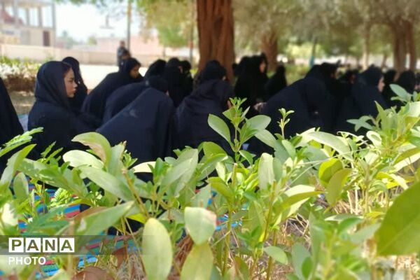 تجدید میثاق مردم رودبار جنوب با آرمان‌های حسینی در جوار قبور شهدای گمنام