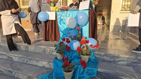 افتتاحیه سفیران سلامت در دبستان هاشمی رفسنجانی