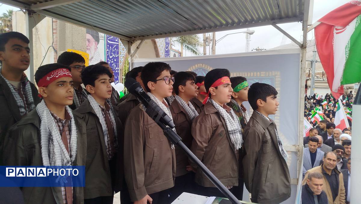 حماسه‌ای دیگر از حضور مردم شهرستان پلدختر 