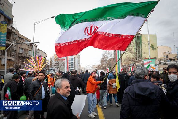 راهپیمایی ۲۲ بهمن در تهران