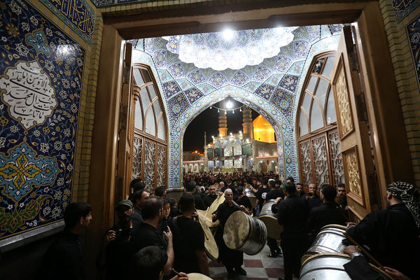 «مشق شمشیر» عزاداری سنتی نجفی‌های مقیم قم