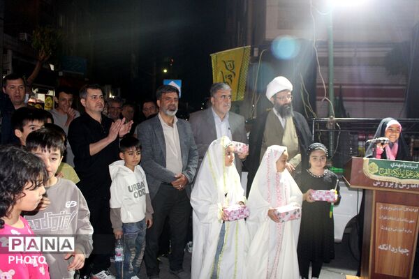 آیین عبادی نماز استغاثه و تقدیر از برگزیدگان برتر قرآنی در چهاردانگه