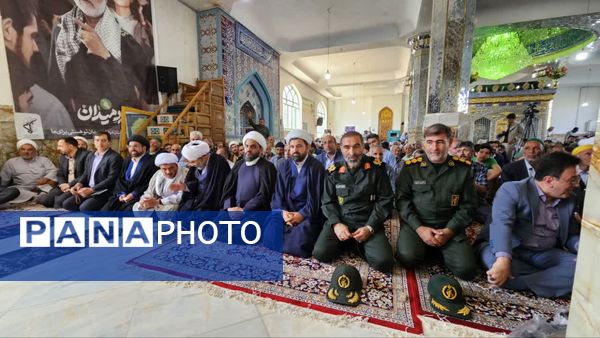 یادواره شهدا در روستای خرق شهرستان شیروان 