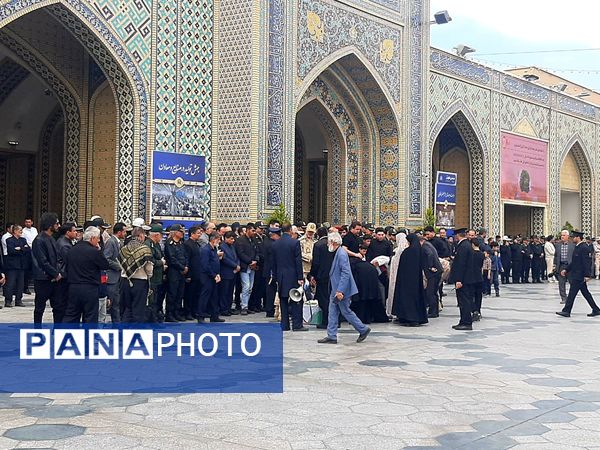 تشییع پیکر شهدای نیروی انتظامی مشهد مقدس
