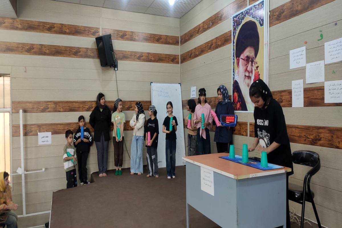 برگزاری پرشور دومین دوره مسابقات لیوان چینی در حاجی‌‌‌آباد