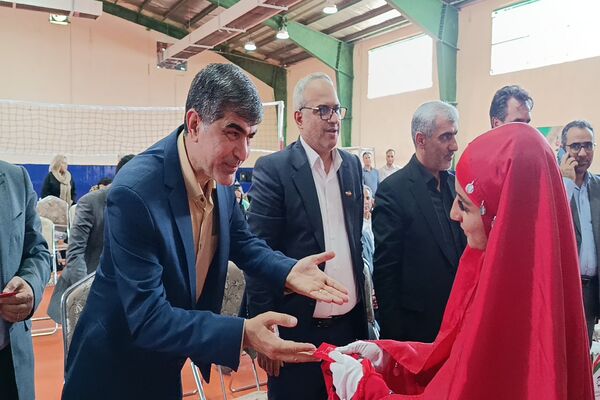 برگزاری آئین افتتاح سالن ورزشی خیرساز مدرسه استثنایی شهدای ملارد 