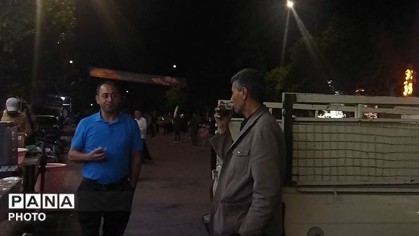 گذری بر موکب مردمی شهید صدر زاده در چهل و دومین شب از اجتماعات مردمی نیشابور 