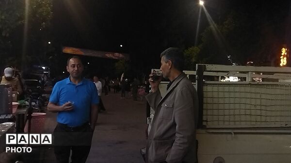 گذری بر موکب مردمی شهید صدر زاده در چهل و دومین شب از اجتماعات مردمی نیشابور 