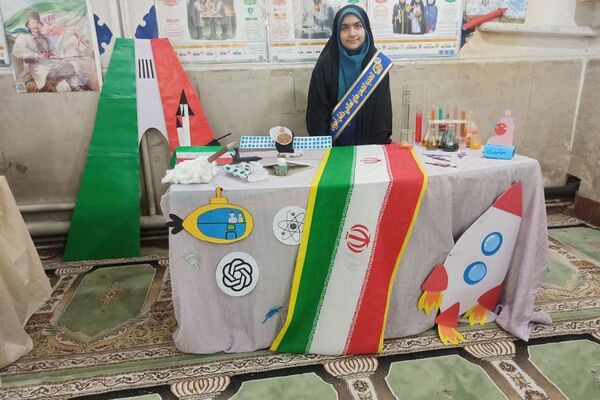 شکوفایی خلاقیت و آرمان‌ها در «مدرسه انقلاب» دبیرستان عفاف شهرقدس