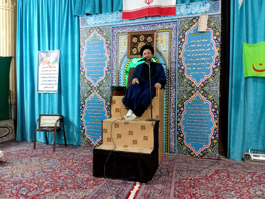 مراسم عزاداری شهادت امام محمد باقر(ع) در شهر جعفریه قم 
