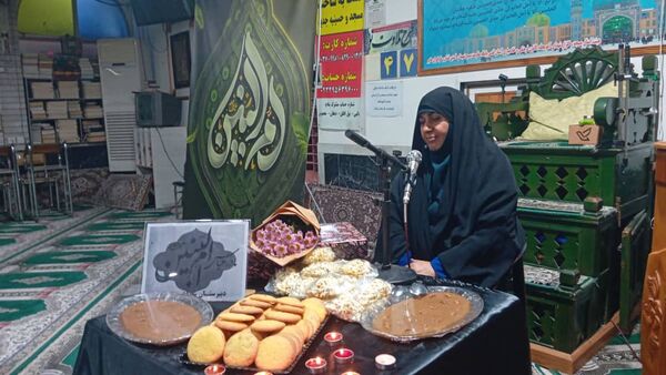 مراسم سوگواری شهادت حضرت ام البنین(س) توسط هیات دانش‌آموزی دبیرستان شاهد سمیه