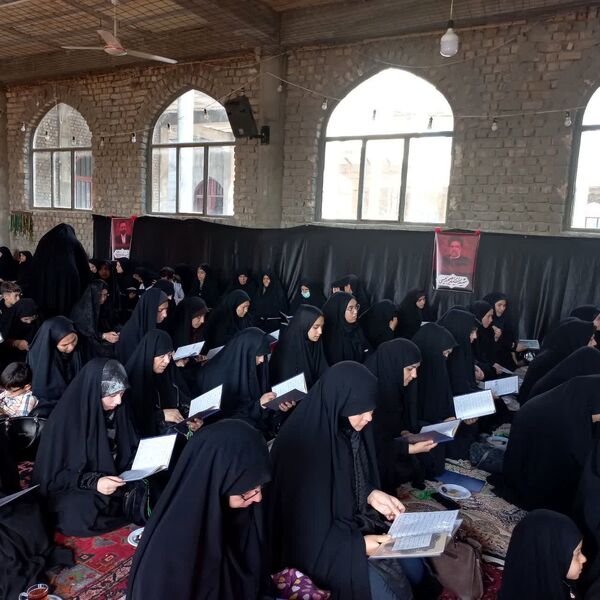 مراسم عزاداری شهدای خدمت در شهرستان فاروج 
