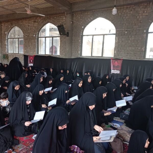 مراسم عزاداری شهدای خدمت در شهرستان فاروج 