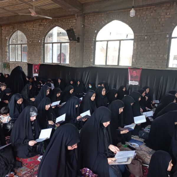 مراسم عزاداری شهدای خدمت در شهرستان فاروج