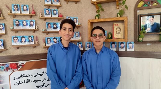 مطالبه دانش آموزان دبیرستان شاهد افشار از رئیس قوه قضائیه 