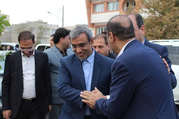 استقبال از  استاندار خراسان رضوی در گلزار شهدای گمنام 