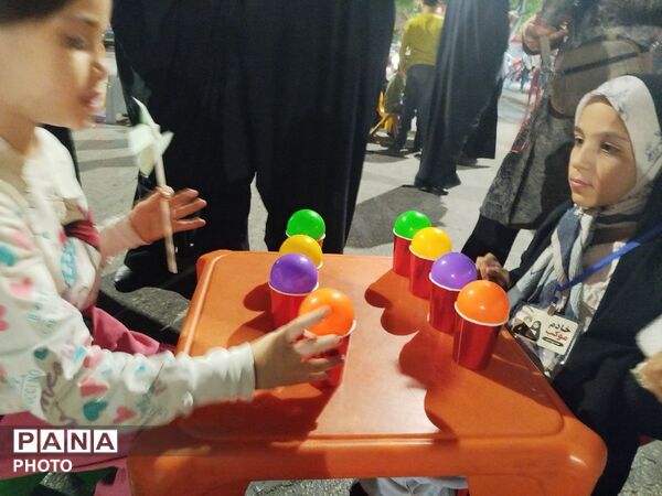 فعالیت موکب فرهنگیان فرهنگیان مسجد جامع شهرستان نیشابور 